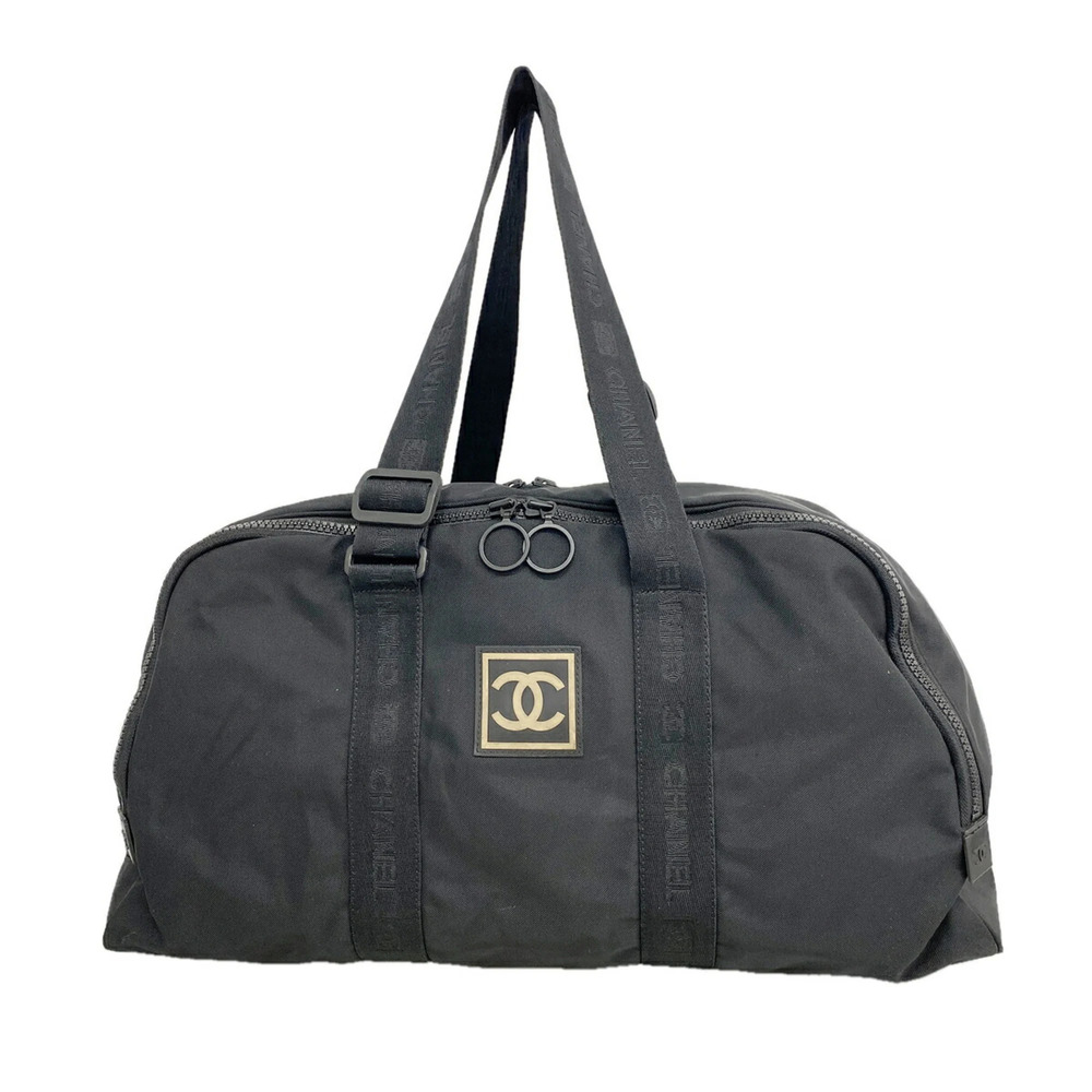 Chanel Bags - Boston Sport Nylon Black Men's & Women's